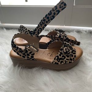 Blowfish Cheetah print Espadrilles